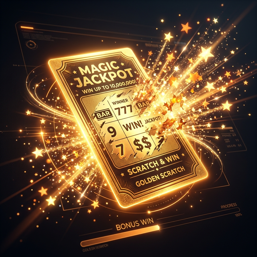 S&P scratch-card reward artwork